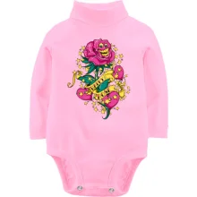 Дитяче боді з довгим рукавом Happy Rose