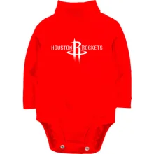 Детское боди с длинным рукавом Houston Rockets