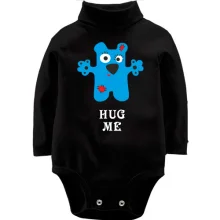Детское боди с длинным рукавом Hug me Медведь