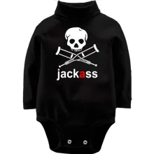 Дитяче боді з довгим рукавом Jackass (Диваки)