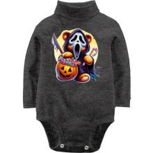 Детское боди с длинным рукавом Крик с тыквой Halloween