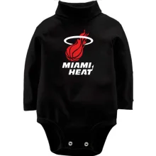 Детское боди с длинным рукавом Miami Heat