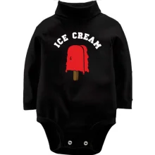 Детское боди с длинным рукавом Мороженое Ice Cream