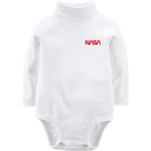 Дитяче боді з довгим рукавом NASA Worm logo mini