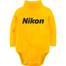 Комбинированный детский лонгслив Nikon