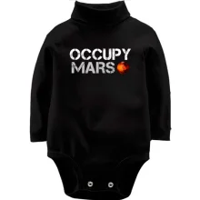 Дитяче боді з довгим рукавом Occupy Mars