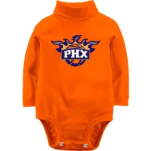 Детское боди с длинным рукавом с логотипом Phoenix Suns