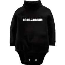 Дитяче боді з довгим рукавом Road to the dream