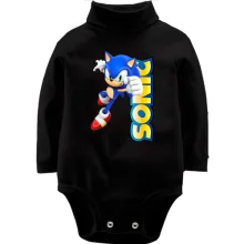 Детское боди с длинным рукавом SONIC
