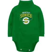 Детское боди с длинным рукавом Seattle SuperSonics