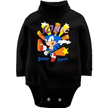 Детское боди с длинным рукавом Sonic player