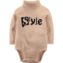 Детское боди с длинным рукавом Style