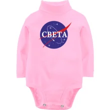 Дитяче боді з довгим рукавом Свєта (NASA Style)