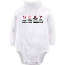Детское боди с длинным рукавом Tesla Sexy