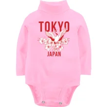 Детское боди с длинным рукавом Tokyo Japan