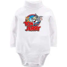 Детское боди с длинным рукавом Tom and Jerry