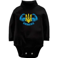 Дитяче боді з довгим рукавом Ukraine (WorkOut Style)