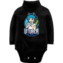 Детское боди с длинным рукавом Utuber gaming