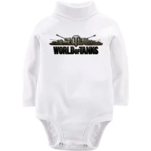 Детское боди с длинным рукавом World of Tanks 2