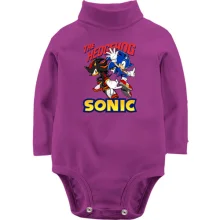 Детское боди с длинным рукавом "SONIC"
