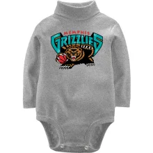 Детское боди с длинным рукавом memphis grizzlies bear