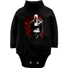 Детское боди с длинным рукавом с Hitman (Хитмен)