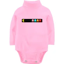 Детское боди с длинным рукавом с Pac man