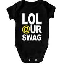 Детское боди Lol our Swag