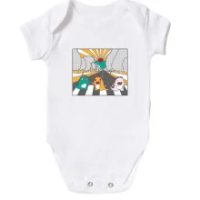 Детское боди Mr. Monster Happy Family