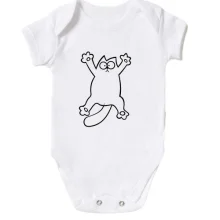 Детское боди Simon's cat