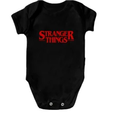Детское боди Stranger things Logo
