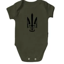 Дитяче боді Тризуб з мечем