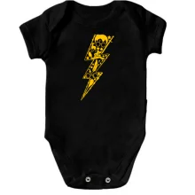 Детское боди Harry Potter с молнией и артефактами