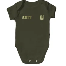 Дитяче боді "Костюм" із тризубом