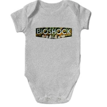 Детское боди с логотипом игры Bioshock