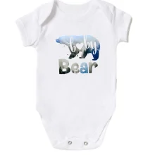 Детское боди с медвежонком Baby bear (мальчик)