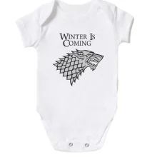 Дитяче боді winter is coming