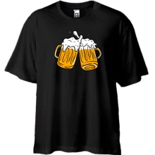 Футболка oversize Beer Пиво
