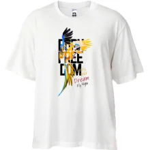 Футболка Oversize Born Freedom