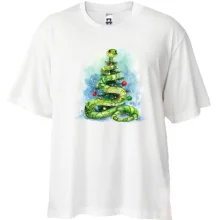 Футболка oversize Ялинка зі Змії