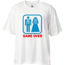 Футболка Oversize Game over