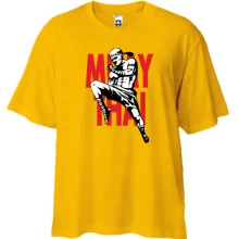 Футболка Oversize Muay Thai с бойцом