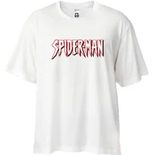 Футболка oversize з контурним написом Spider-Man
