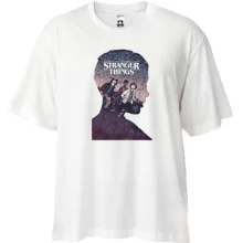 Футболка Oversize Stranger Things (арт)