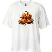Футболка oversize Злі гарбузи