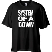 Футболка oversize System Of A Down