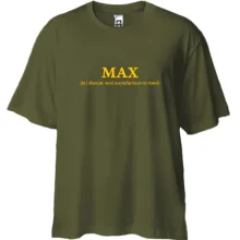 Футболка Oversize для Максима - 