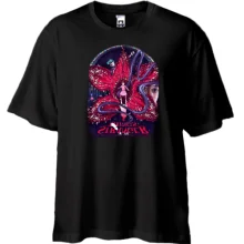 Футболка Oversize с растением из Stranger Things