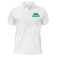Футболка поло Minecraft Green Logo
