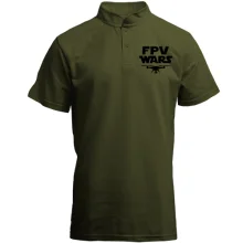 Футболка с воротником стойкой "FPV Wars"